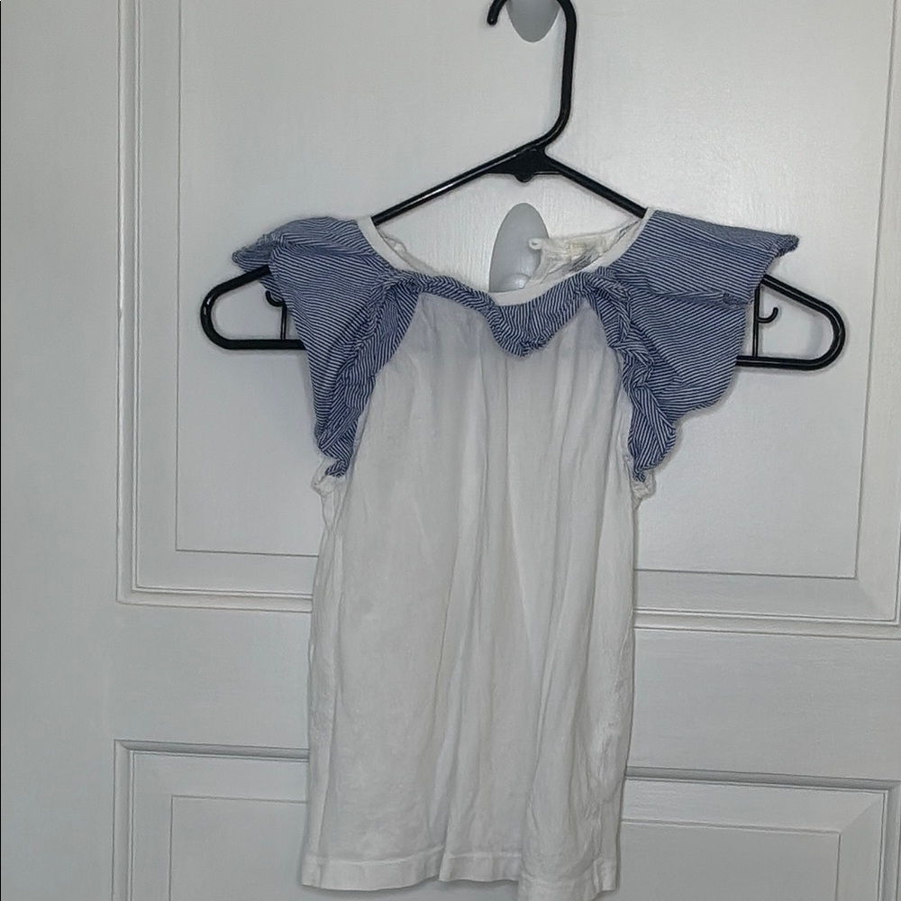 Blue and White Kids Top